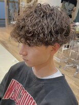 フィフス 原宿(fifth)&nbsp;メンズマッシュメンズヘア波巻きスパイラルパーマ波巻きパーマ