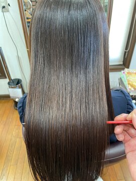 美容室 メザミー MESAMIES 髪質改善大人可愛いナチュラル黒髪暗髪ストレートツヤ髪