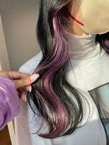 コントラスト強め＊インナーカラー＊ピンク系【ZinaCENTRAL】