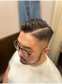 ハードパートフェードカット