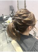 ゆるふわポニーテール