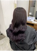 グラデーション ペールラベンダーカラー 韓国ヘア