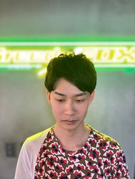 グリーディーフォックス 三軒茶屋(GreedyFOX) 波巻き/マッシュパーマ/ウルフ/ハイライト<理容室>三軒茶屋