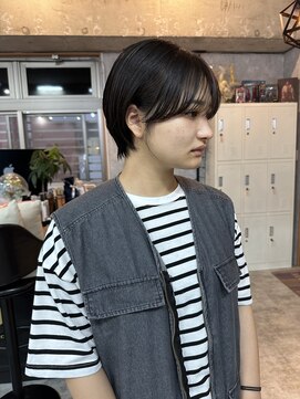 シールドヘアー 沖縄 新都心(C'LD Hair) 【C’LD 】マッシュショート/丸みショート/小顔ショート/カット