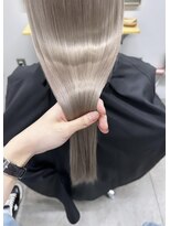 ユウル 横浜(juhl.)&nbsp;グレージュカラー/ミルクティーグレージュ/ブリーチ/ハイトーン