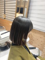ウタシロイロ(uta shiroiro) ワンレンボブ