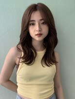 オリンテ バイ レシッド 表参道(orente by rcid)&nbsp;レイヤーカット×アプリコットグレーベージュ×髪質改善カラー