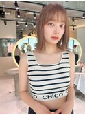 ボブ/インナーカラー/髪質改善/縮毛矯正_4401
