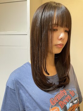 ヘアコレクション アンジュ(Hair collection Unge) ナチュラルに可愛いレイヤースタイル