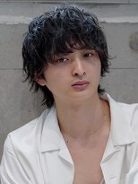 ライラ(Lyla)&nbsp;グランジマッシュウルフ メンズパーマ 下北沢