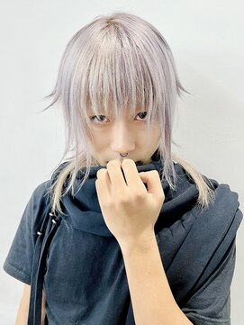 レコ 渋谷(LECO) シャギーウルフ×シルバーパープル