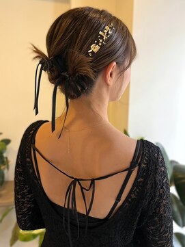 シーン(SCENE) ヘアアレンジ カチモリヘア お呼ばれヘア【天神/今泉】