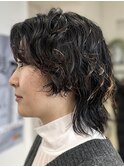 伸ばしかけウルフヘア♪