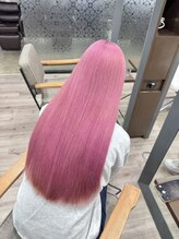 ジャップインターナショナルエスサロン(JAP international S SALON) トリプルカラーケアブリーチビビッドピンク