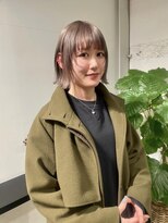 クリアーオブヘアー 栄南店(CLEAR of hair)&nbsp;ボブ×ミルクティーベージュ/RIHO