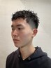 【ショートスタイルでもパーマを当てたい方に】MEN'Sカット+ピンパーマ[堀江]