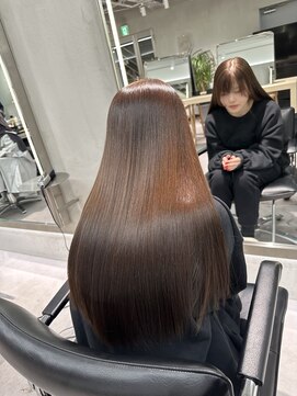 スイ 松戸(SUI) ブリーチ無しミルクティー♪【松戸/髪質改善】