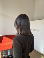 シャンプーボーイ 佐賀(SHAMPOO BOY)&nbsp;ハイトーンボブ　【ぱっつんヘア/肩乗せヘア/イルミナカラー】