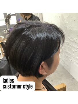 チャンドット(chan.) ≪chan.≫ Customer Style ネイビーアッシュ