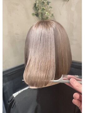 ボヌール 川崎店(Bonheur) ハイトーンボブ