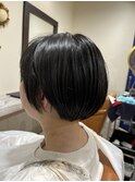 前上がりボブ