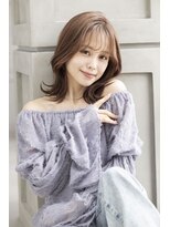 トティア 梅田(Totia)&nbsp;【Totia梅田】くびれヘア×ショコラベージュ