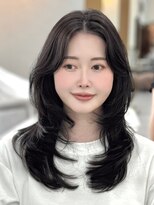 シーテメゾン(Ciete Maison)&nbsp;【yuuka 】レイヤーカット　ミディアムレイヤー　くびれヘア