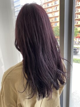フリックヘアサロン 梅田茶屋町2号店(FLICK HAIR SALON) イルミナカラー/ラベンダーカラー/白髪ぼかし/髪質改善
