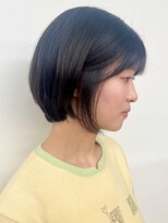 モリオフロムロンドン 松戸店(Morio from London) 【morio松戸 アイダ】王道かわいい小顔ショート黒髪ショートボブ