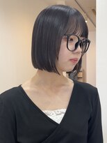 ソソ(soso.)&nbsp;ミディアムヘア/暗めカラー/グランマッシュ/木更津/n+5