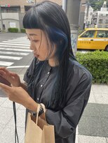 イル(iLu.) インナーカラー/ネイビー/ブルージュ/ブルー/ダブルカラー