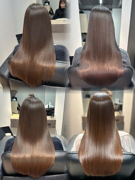 ルナス 福岡天神(LUNAS) 【LUNAS髪質改善】縮毛矯正＊ロング＊韓国ヘア＊天神＊美髪矯正