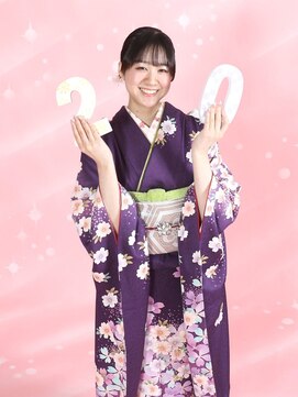 やひろ呉服店 京都桂 成人式ヘアセット&着付け