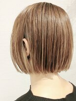 ローグ ヘアー 金町店(Rogue HAIR)&nbsp;大人ガーリー似合わせカットハイライトぱっつんボブ