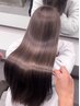 何度も使える◎☆髪質改善縮毛矯正＋カット＋トリートメント☆￥25300