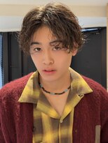 ヘアサロン ガリカ 表参道(hair salon Gallica)&nbsp;【佐藤翼】波巻きパーマ/サーフカール/シャドウパーマ