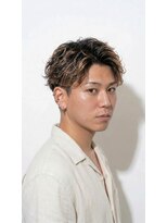 リベルテ グリット(Liberte Grit) 大人気メンズショートフェザーパーマツーブロックカッコいい