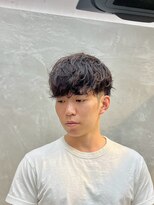 サームマン 人形町(SARM MAN)&nbsp;無造作マッシュ×ニュアンスパーマ