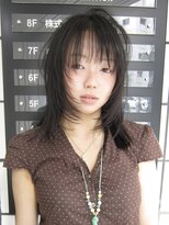 ナヌーク ダイカンヤマ(nanuk daikanyama) レイヤーカットロングレイヤー平成シャギーバンクウルフレイヤー