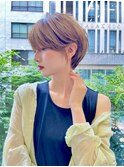 レイヤーカット/顔周り/前髪カット/ショート/ボブ/銀座駅