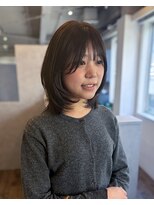 ジーレ 南堀江(jiire)&nbsp;レイヤーボブ×ラベンダー