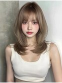 姫カットハイレイヤー前髪ありショートレイヤーロングレイヤー☆