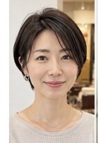 ハピエル ヘアークルー(HAPPYEL hair crew) 40代絶壁カバー丸みショート