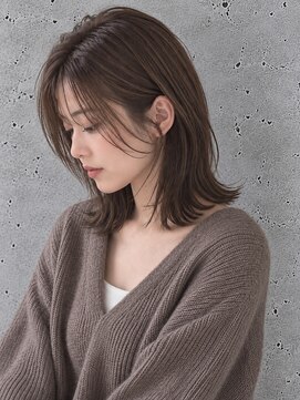 ラベルムバイエーケー(La Belleme by AK) 伸ばしかけ外ハネミディ