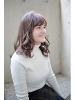 ニコアヘアデザイン(Nicoa hair design) パープルアッシュミディ