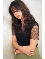 ヘアーアートシフォン 池袋西口店(Hair art chiffon)&nbsp;デジタルパーマ×バレイヤージュでクラシカルノーブルロブ