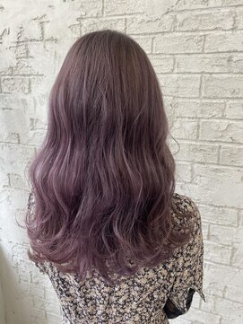 プライズ 池袋店(prize) ピンクラベンダー大人かわいいグラデーションカラー4109