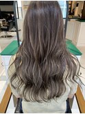 Lien☆ハイライトグラデーション×耳かけ×フォギーベージュ