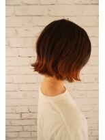 アディクト(ADDICT)&nbsp;グラデーションオレンジボブ