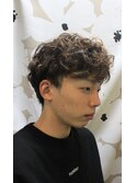 メンズパーマヘア